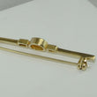 Laden Sie das Bild in den Galerie-Viewer, Vintage Anstecknadel mit Opal & Zirkonia / 333er - 8 Karat Gelbgold