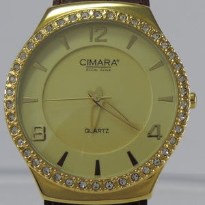 CIMARA SLIM LINE DAMEN UHR QUARZ 38 MM