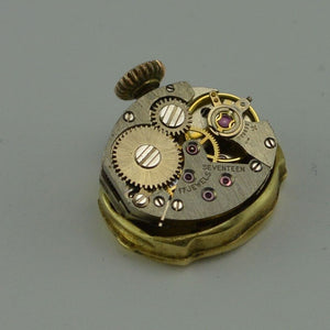 KOHA 17 Jewels Incabloc - Damenuhr / Handaufzug / Gehäuse - 585er 14 Karat Gold
