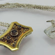 Laden Sie das Bild in den Galerie-Viewer, Antikes Trachten Collier - Jugendstil um 1900-Böhmische Granatsteine 800 Silber
