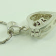 Laden Sie das Bild in den Galerie-Viewer, Vintage Damen 925er Silber Kette mit Zirkonia Anhänger
