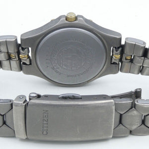 Citizen Damenuhr EcoDrive Titanium WR 100 Quartz Ref-E010-K15877-
