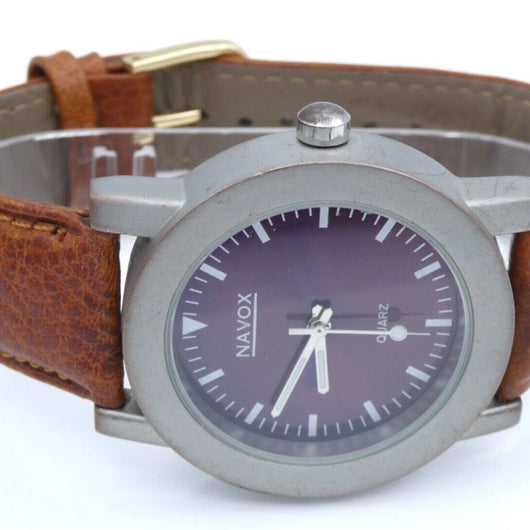 Navox Quarz Armbanduhr Westfalia Navox Uhr