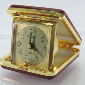 Vintage Europa Standuhr Reisewecker Quarz