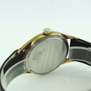 Dugena Festa - Handaufzug- 20 Microns - vergoldet -Vintage Herrenuhr