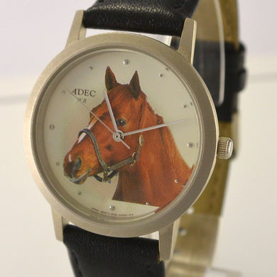 ADEC Wr Kinder Armbanduhr Uhr Quarz mit Ponylogo