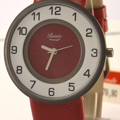Renee Design Herren Armbanduhr Uhr Quarz Titan
