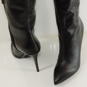PATRIZIA PEPE Stiefel Gr. 38 Schwarz Damen Schuhe Boots Shoes Chaussures