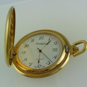 REGENT Habmann Taschenuhr / Quarz / mit Datumsanzeige