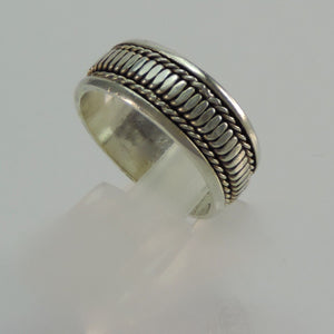 Vintage Unisexring Silber 925er 54 17,2 mm Ø