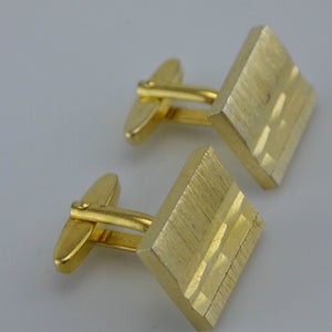 Manschettenknöpfe - vergoldet- ca. 20,0 x 15,0 mm
