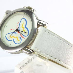 Damen Armbanduhr mit Schmetterling-Motiv Quartz
