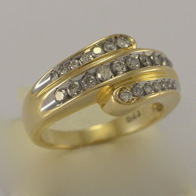 Damen-Ring mit ca. 0.85ct. Brillanten / 750er 18 Karat Gold 53 16,8 mm Ø