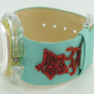 Pop-Swatch Damenuhr "Authentic" PWZ 106 / 1992 Limited Edition / Quarz