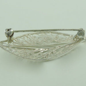 Vintage Brosche 835er Silber