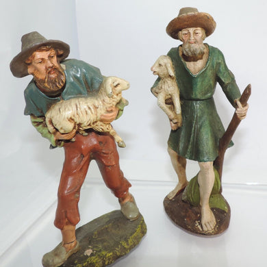 Marolin und Berkalith Figuren von der Firma Papiermache