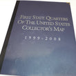 Laden Sie das Bild in den Galerie-Viewer, First State Quarters Of The United States Collector&#39;s Map 1999 - 2008
