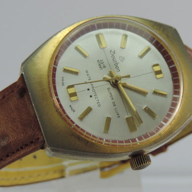BOURBON SUPER DE LUXE 23 RD STREET HERREN ARMBANDUHR