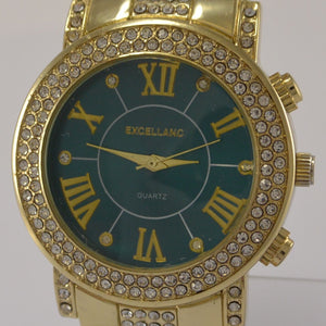 EXCELLANC DAMEN UHR VERGOLDET