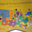 Laden Sie das Bild in den Galerie-Viewer, First State Quarters Of The United States Collector&#39;s Map 1999 - 2008
