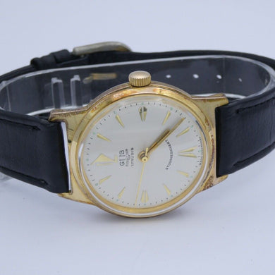 Vintage GBU Glashütte Herrenuhr Kaliber 70.1 Visage REF. NR.122219