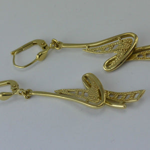 Vintage Ohr-Hänger / 333er - 8 Karat Gelbgold