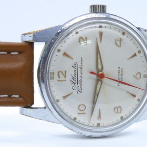 Atlantic Worldmasterur Vintage Herrenuhr / Handaufzug