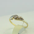 Laden Sie das Bild in den Galerie-Viewer, Vintage Damenring mit Diamanten 0,20 ct, / 585er - 14 Karat - 54 17,2 mm Ø *
