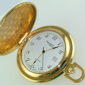 REGENT Habmann Taschenuhr / Quarz / mit Datumsanzeige