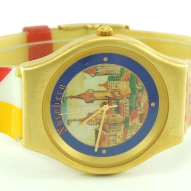 Vintage Christ Unisex Armbanduhr / Quarz / Vergoldet