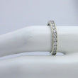 Laden Sie das Bild in den Galerie-Viewer, Damenring Ring mit Zirkonia / 375er 9 Karat Weißgold 58 18,4 mm Ø *
