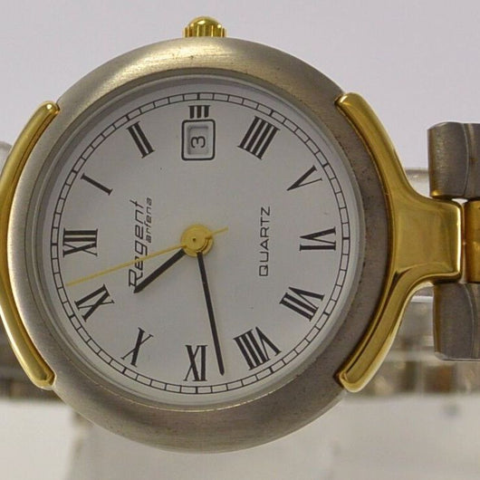 Regent Herren Armbanduhr Uhr Quarz
