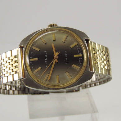 VINTAGE KIENZLE 17 JEWELS HERRENARMBANDUHR