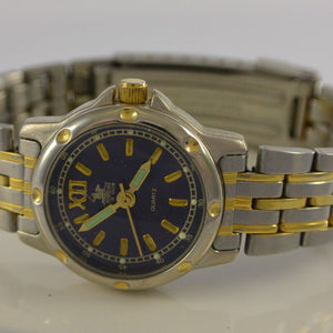 GIOVANI Polo Club - Damenuhr / Quartz / Bi-Color