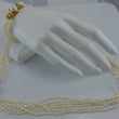 Laden Sie das Bild in den Galerie-Viewer, Vintage Damen Perlenkette &amp; Perlenarmband 62cm 2,6 mm Durchmesser
