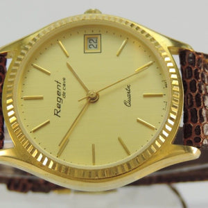 Vintage Regent de cave Quartz Herrenuhr Swiss made