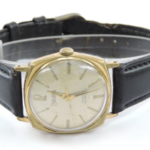 Vintage ZentRa 17 Rubis Incabloc Herrenuhr Handaufzug vergoldet