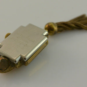 antike HELMA Halsketten-Uhr - Anhänger / Handaufzug / vergoldet - ohne Kette