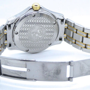 Omega Seamaster Herrenuhr Quarz/ Stahl &Gold 18 Karat / Ref:.1961501 DEFEKT -