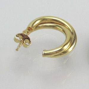 zeitlose Creolen / 333er - 8 Karat Gelbgold