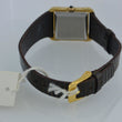 Laden Sie das Bild in den Galerie-Viewer, Zentra de Z / Damenuhr - vergoldet / Handaufzug / braunes Lederarmband
