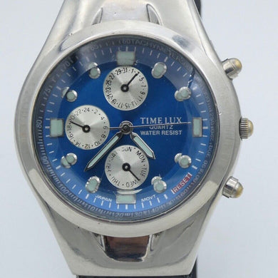 Timelux Herrenuhr Optik: Chronograph