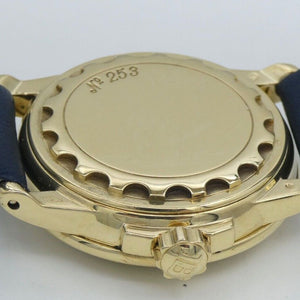 Blancpain Leman Damenuhr 750er 18 Karat Gold Automatik Ref: 253