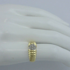 Vintage Damenring Brillanten 0.20 ct. 585er 14 K Gold 55 17,5 mm Ø *