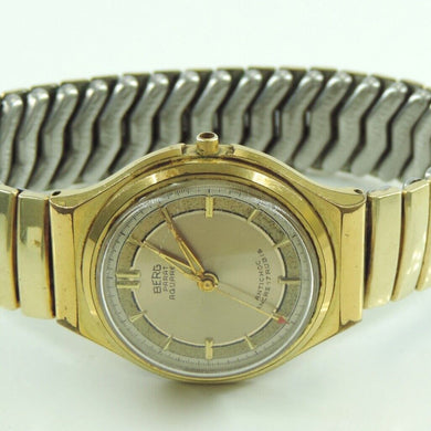Berg Parat Aquarex 17 Jewels Vintage Herrenuhr Handaufzug Vergoldet Defekt