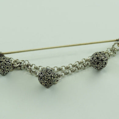 Vintage 835er Silber Trachtenanstecknadel