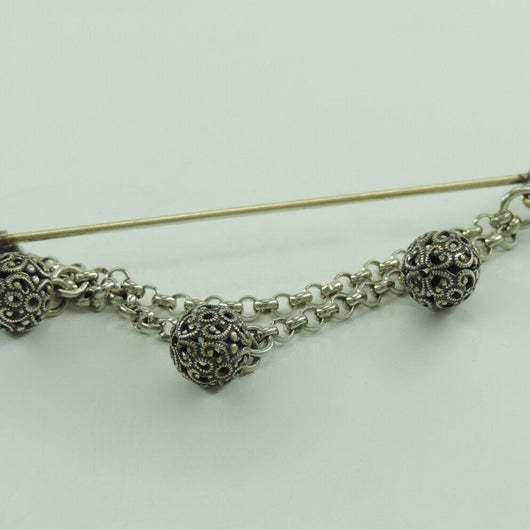 Vintage 835er Silber Trachtenanstecknadel