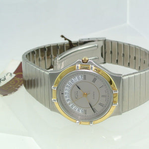 KOHA Herren-Armbanduhr mit Datum / Quarz / Edelstahl