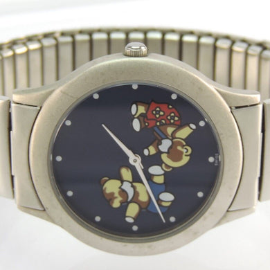 Meister Anker Damen Armbanduhr mit Teddybären Quartz, Kinderuhr Swiss Made
