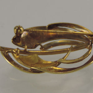 Brosche Mode Schmuck Vergoldet Vintage